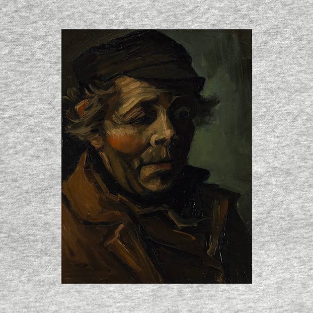 Head of a Peasant by Vincent van Gogh by Classic Art Stall